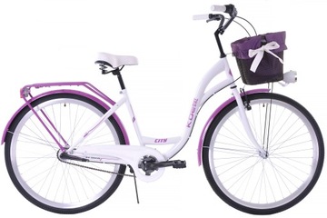 ROWER MIEJSKI 28 damski DAMKA 3Bieg KOZBIKE36 KOSZ