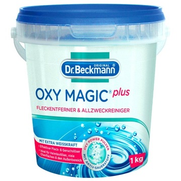 Odplamiacz w proszku ,granulkach Dr. Beckmann Oxy Magic 1 kg