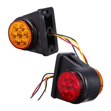 LAMPA SYGNALIZACYJNA ŚWIATEŁ TYLNYCH PRZYCZEPA DWUSTRONNA
