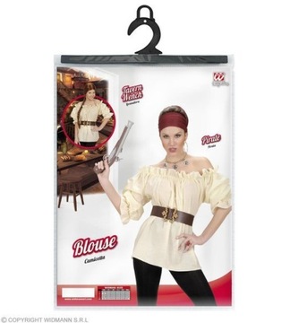 Ковбойская рубашка пирака с пиракой бежевой