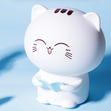 Очаровательный ночник для малыша в форме КОШКИ с ДИСТАНЦИОННЫМ УПРАВЛЕНИЕМ.