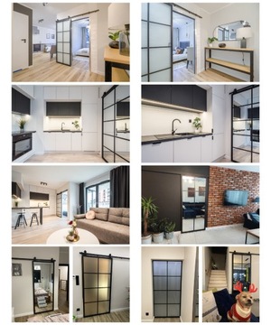 Раздвижные стеклянные двери Loft System 95 Зеркало