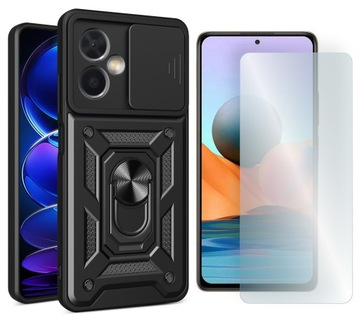 Etui Pokrowiec do Xiaomi Redmi Note 12 5G +SZKŁO