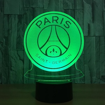 3D LED ночник PSG Paris Saint-Germain