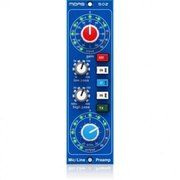 Midas MICROPHONE PREAMPLIFIER 502 V2 Модуль микрофонного предусилителя в