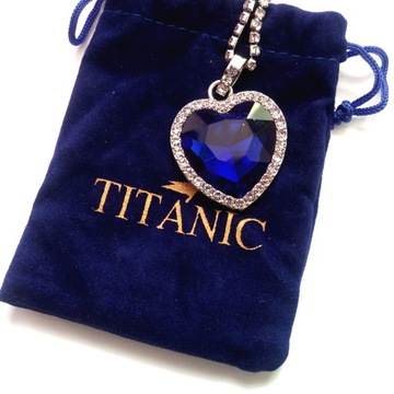TITANIC | ZESTAW | NASZYJNIK | SERCE OCEANU