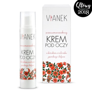VIANEK Przeciwzmarszczkowy krem pod oczy 15 ml