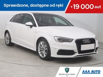 Audi A3 8V Hatchback 3d 1.4 TFSI 125KM 2015 Audi A3 1.4 TFSI, Salon Polska, Skóra, Navi