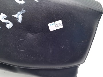MERCEDES-BENZ E-CLASS POUZDRO WLASCICIELA RUČNÍ W PORTFELU KNIHA 2001