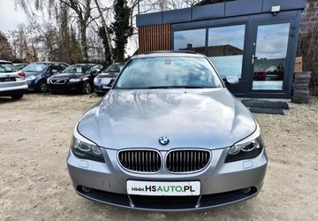 BMW Seria 5 E60 2005 BMW Seria 5 BENZYNA R6 177KM SKORA automat atrakcyjny wyglad okazja, zdjęcie 3
