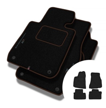 Velurové koberce Performance pro Chrysler 300 I 2004-2010