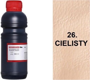 CIELISTY 26 WILBRA RENOSKÓR 480 ml WYSOKIEJ JAKOŚCI FARBA DO SKÓRY G12-85