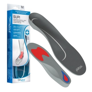 WKŁADKI ORTOPEDYCZNE FOOTWAVE SUPI (SUPPORT) XL