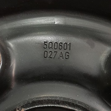 4× DISK OCELOVÝ VOLKSWAGEN OE 5Q0601027Q 6.0" X 16" 5X112 ET 48