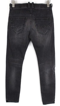 Spodnie Diesel Jeans Thommer 30/32 CZARNY 17B201