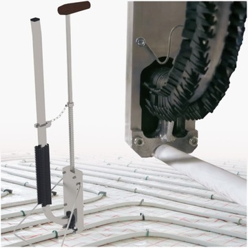 TAKER DO PODŁOGÓWKI TACKER DO RUR PEX - lepszy od Capricorn - Aluminiowy