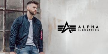 Alpha Industries MA-1 ZH Back Print Jacket 128113 95 - Черный / Белый XL