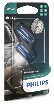 Philips Żarówka W5W X-Treme Vision Pro150 +150%