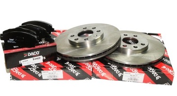 TARCZE+KLOCKI COMBO CORSA C MERIVA TIGRA 260mm