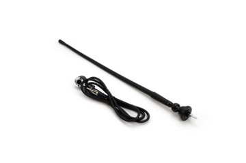 ANTENA SAMOCHODOWA 34cm, gwint 5mm, kabel 1,4m