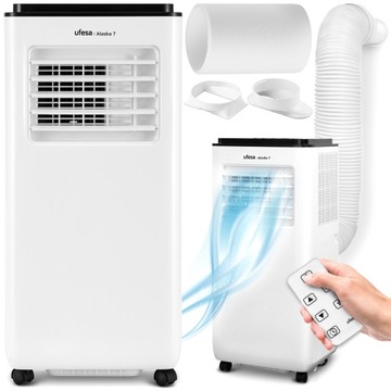 KLIMATYZATOR PRZENOŚNY KLIMATYZACJA DOMOWA UFESA LCD PILOT 7000 BTU 750W