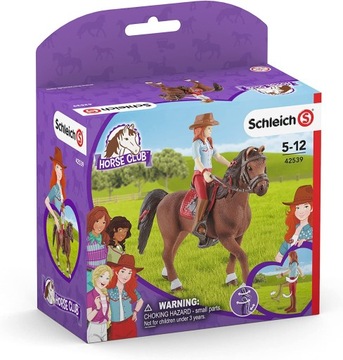 SCHLEICH HORSE CLUB 42539 HANNAH I CAYENNE