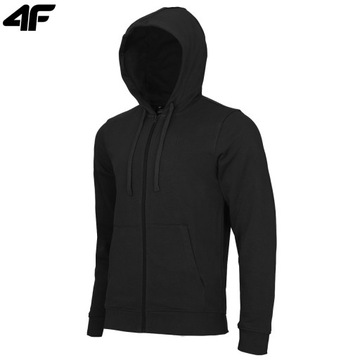 Bluza Męska 4F Dresowa Sportowa M0951 z Kapturem Rozpinana Na co dzień 3XL