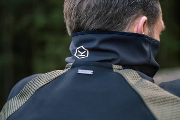 KOMIN KOŁNIERZ WIATROODPORNY WODOODPORNY KNOX NECK TUBE BLACK