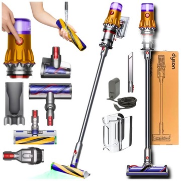 ODKURZACZ DYSON PIONOWY MOCNY DETECT SLIM ABSOLUTE PODŚWIETLENIE UV