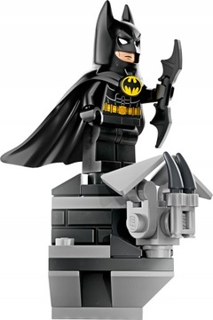 LEGO FIGURKA BATMAN SUPER HERO + KLOCKI I BROŃ 24H