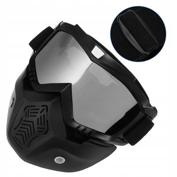 Мотоциклетный полушлем Мотоциклетная маска