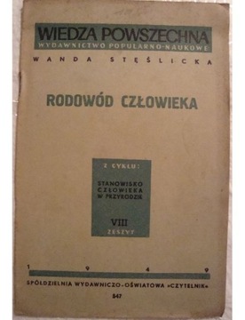 RODOWÓD CZŁOWIEKA - Wanda Stęsliwicka
