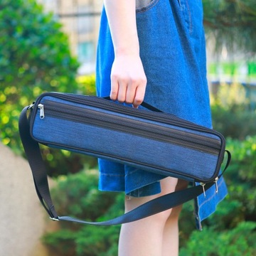 Легкий футляр для флейты с 17 отверстиями, мягкая сумка для флейты с плечевым ремнем для переноски