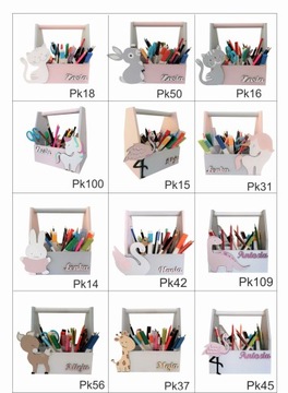 Настольный организатор для ребенка с именем