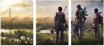 3x OBRAZ NA ŚCIANĘ CLANCY’S THR DIVISION 50x70