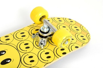 Скейтборд SMJ Sport Smile, желтый