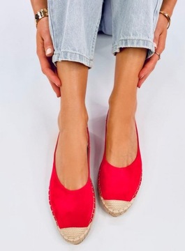 Espadryle damskie TREISA RED 37