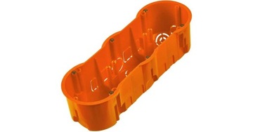 PUSZKA ELEKTRYCZNA PODTYNKOWA POTRÓJNA GŁĘBOKA