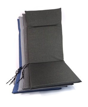 Водонепроницаемая подушка для шезлонга из льняной ткани