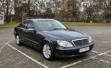 Mercedes Klasa S W220 Sedan 3.2 (320 CDI) 204KM 2004 Mercedes-Benz Klasa S 3,2CDI 2004 r. Automat Skory Lift 3.2 Diesel 204KM, zdjęcie 5