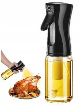 РАСПЫЛИТЕЛЬ ДЛЯ МАСЛА, МАСЛА, УКСУСА, РАСПЫЛИТЕЛЬ, СТЕКЛО, ЧЕРНЫЙ