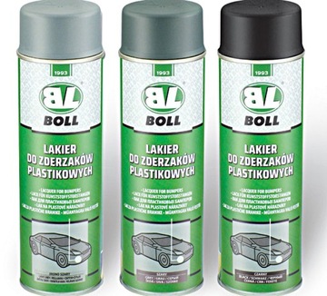 КРАСКА ДЛЯ БАМПЕРА 500 мл В КОРОБКЕ 3 ЦВЕТА 325