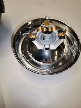 Передний фонарь Romet Pony, абажур, хромированная рамка