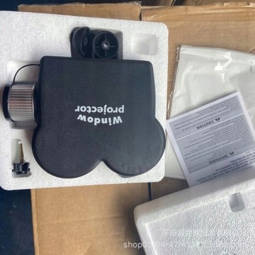 Экран проектора окна Рождество Хэллоуин