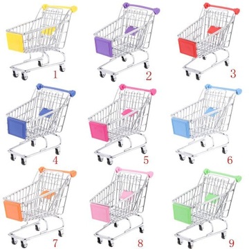 Ручная тележка-толкатель розовая 14,5 x 9,5 x 14 см