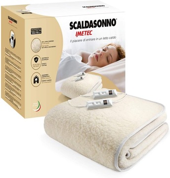 Koc elektryczny imtec Scaldasonno Premium biały 60 W