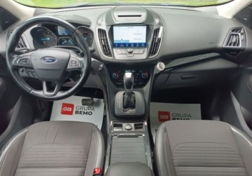 Ford Kuga II SUV Facelifting 2.0 TDCi 150KM 2017 Ford Kuga 2.0 TDCi 150KM 4x4 Automat Titanium Serwisowany P. Zima HAK Gwar, zdjęcie 9
