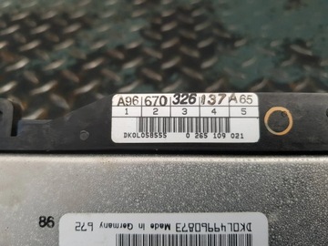 Контроллер 1 164 131 ЭБУ ABS ASC Bosch 0 265 109 021 BMW E38 до рестайлинга