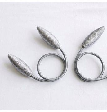 ПРЯЖКА ДЛЯ ШТОР ПРЯЖКА ДЛЯ ШТОР ЭЛАСТИЧНАЯ КРЫШКА СЕРЫЙ ДЕКОР ОКНА