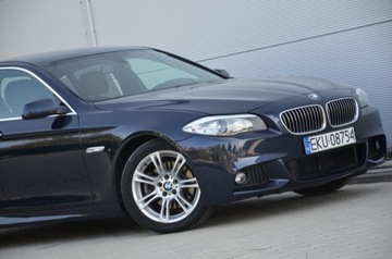 BMW Seria 5 F10-F11 Limuzyna 520d 184KM 2014 520D LIFT M-PAKIET SERWIS VIRTUAL KOKPIT BRĄZ SKÓRA DUŻA NAVI ŁOPATKI PDC, zdjęcie 16